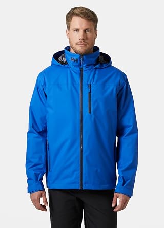 Helly Hansen Crew Hooded Midlayer Jacket Mens Black XL