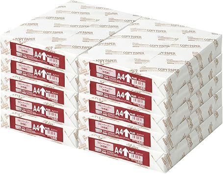 Plus Copy Paper, A4, 5000 Sheets 500 Sheets x 10 Reams 56-001 10