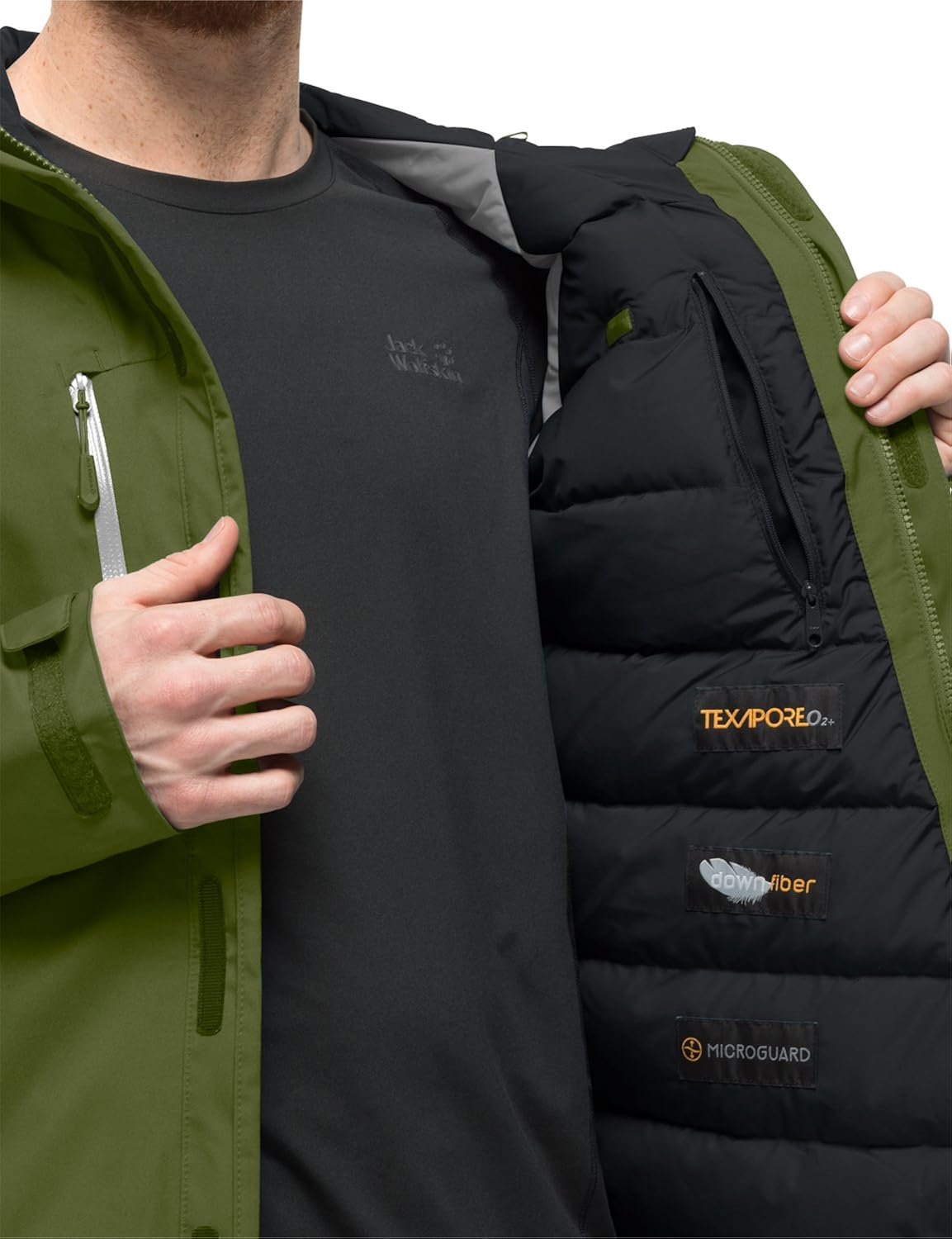 jack wolfskin down fiber