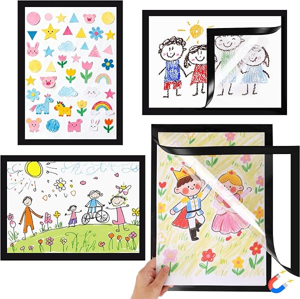 Yesongreat Changeable Kids Artwork Frames 4 Pack