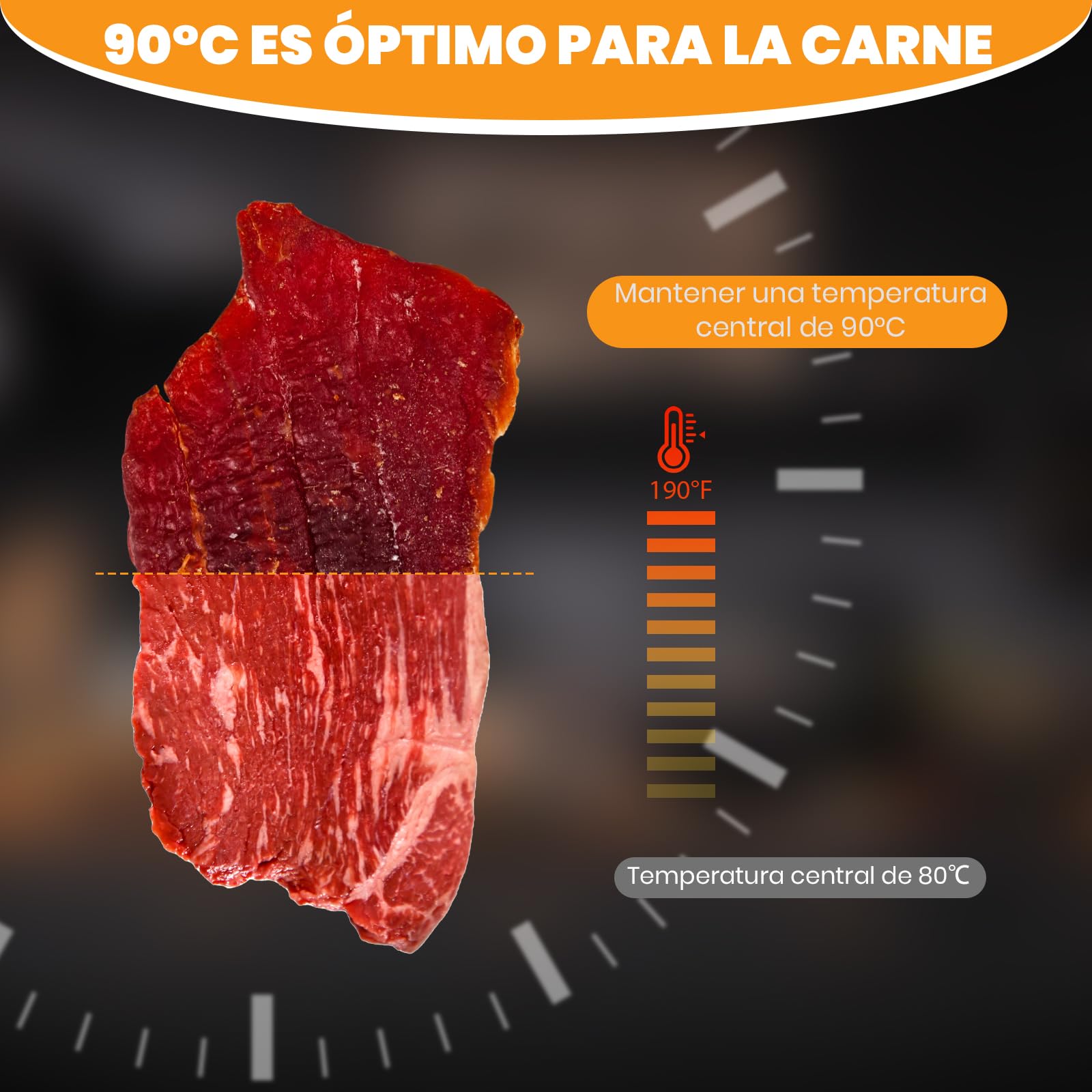 7 Bandejas Deshidratador De Alimentos, Acero Inoxidable, Área De Secado De 0,56 M², 30-90 ℃ & 800W Deshidratador De Alimentos Para Frutas, Verduras Y Carne, Y 7 Bandejas (32 X 25 Cm)