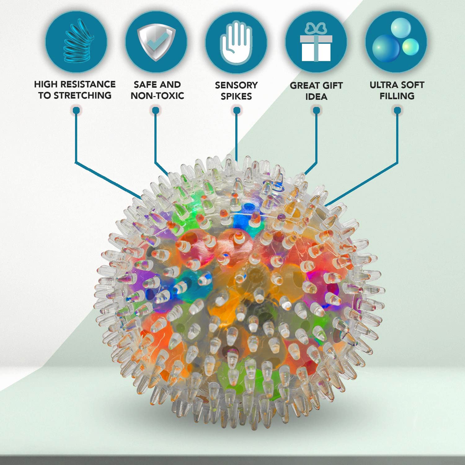 Gifton, Spiky Stress Relief Ball for Aduls - Image 2
