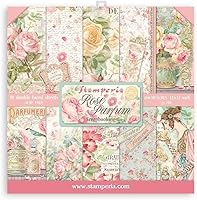 Vista 2 de STAMPERIA INTERNATIONAL, KFT PAPER PAD 12X12 10PK DREAM, Rosa, Azul