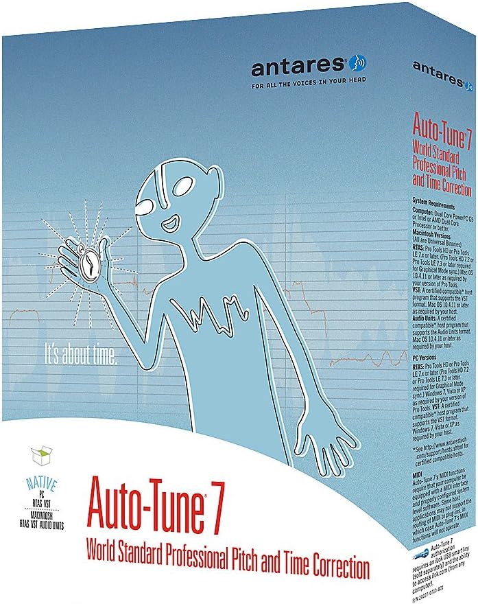 Auto-Tune 7 TDM -Channel Audio Plug-in