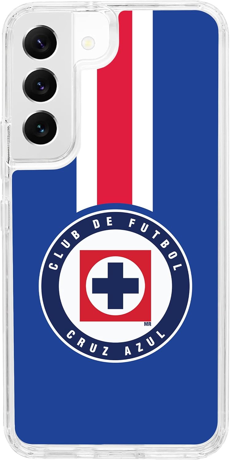 Affinity Bands Cruz Azul HD Phone Case Compatible with Samsung Galaxy S22 Ultra (Brush Pattern)