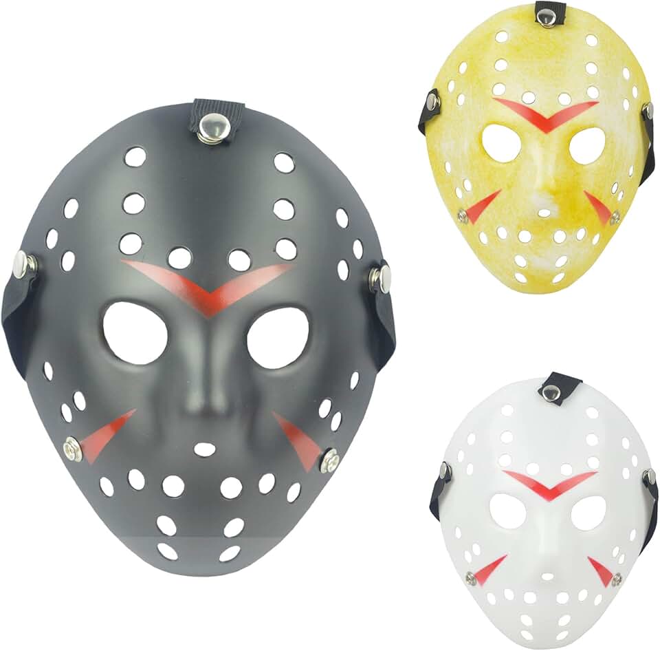 old school hockey mask