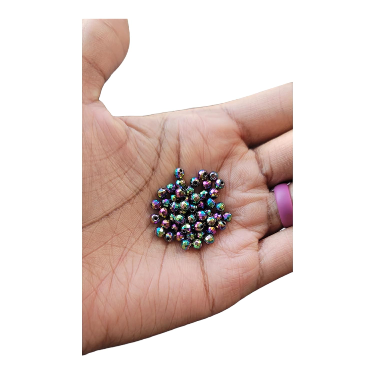 Faceted Hematite Crystal Dreadlock Loc Sprinkles Mix UK Ubuy - Main Image