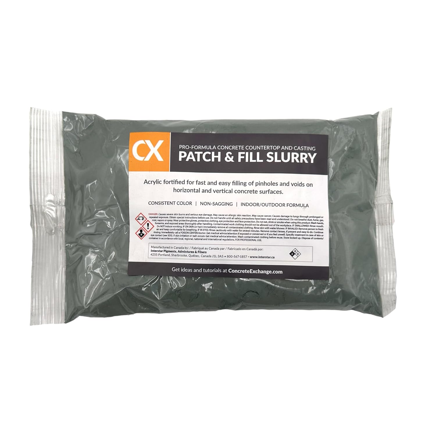 CX Pro-Formula Concrete Countertop and Casting Patch and Fill Slurry | Stone