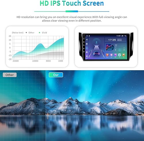 Miniatura 4 de Estéreo de coche 4G + 32G Android 13 para radio Nissan Sentra 2013-2018, pantalla táctil de 10.2 pulgadas con Carplay inalámbrico Android Auto,