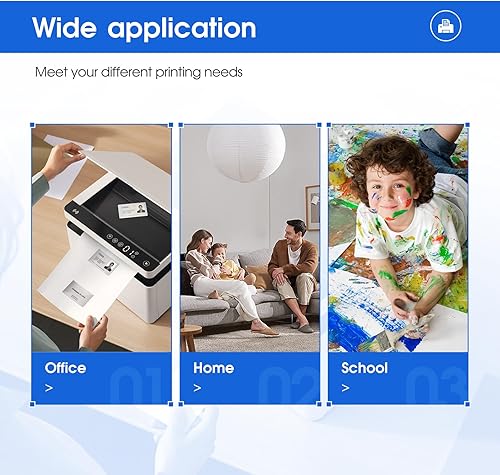 Miniatura 7 de LLAOLLAO Cartucho de tinta remodelado de repuesto para HP Ink 63 63XL Combo Pack funciona con impresoras OfficeJet 3830 4655 5255 5258 5200 Envy