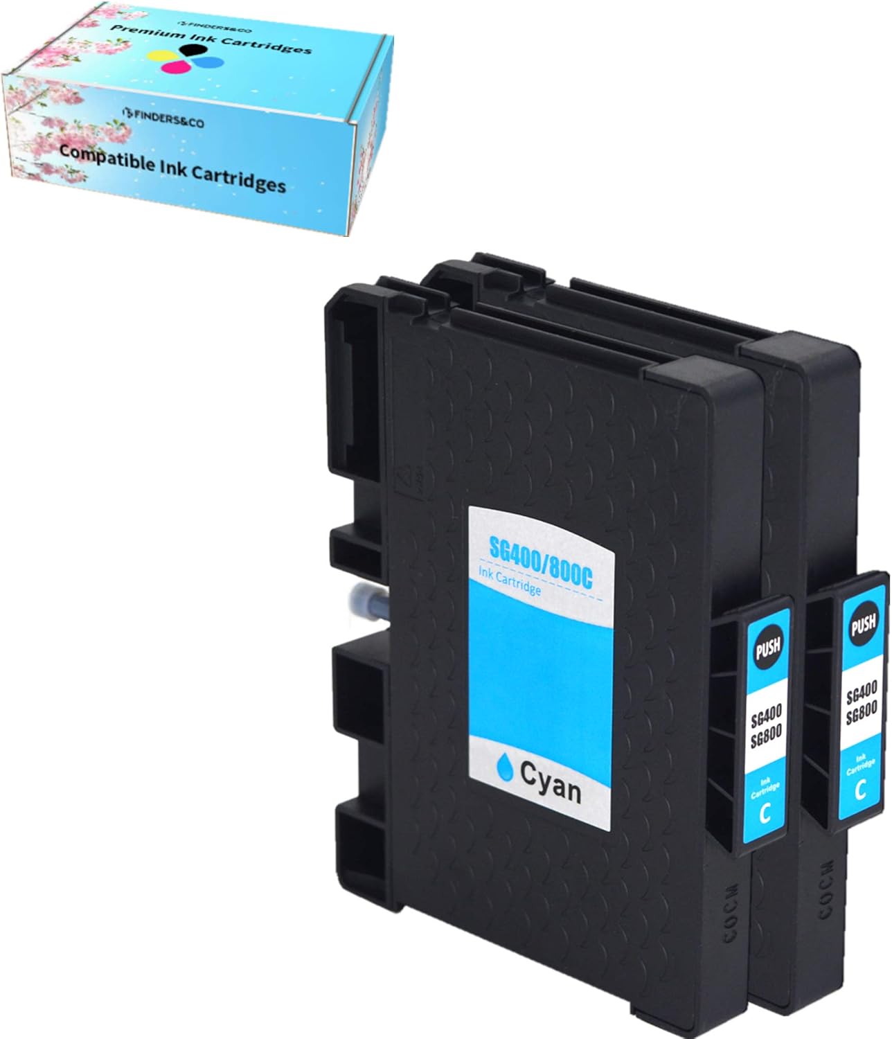 SG400 Cyan Sublimation Ink Cartridge for Sawgrass SG400 SG800 Printer