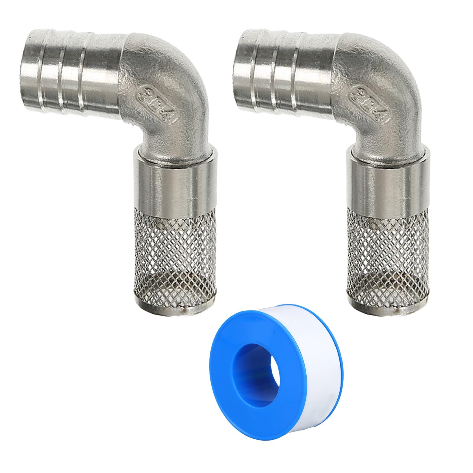 Nettoyeur haute pression et jardin : filtre à barbe inox pour eau de cuve