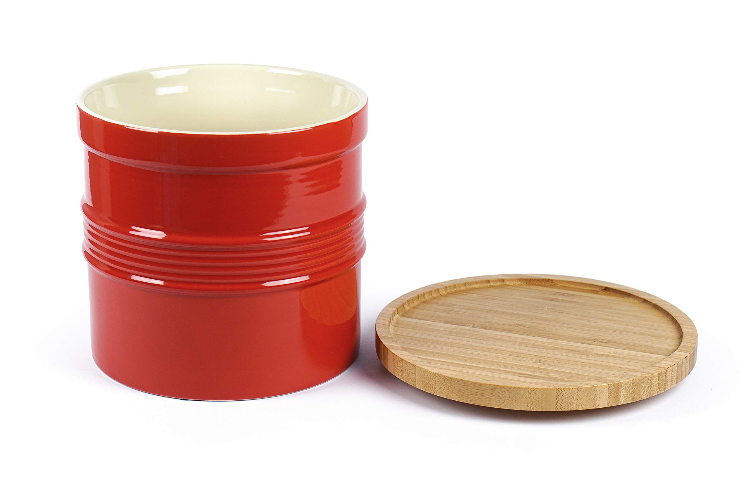 RSVP Oversized Tool Crock and Turntable Set