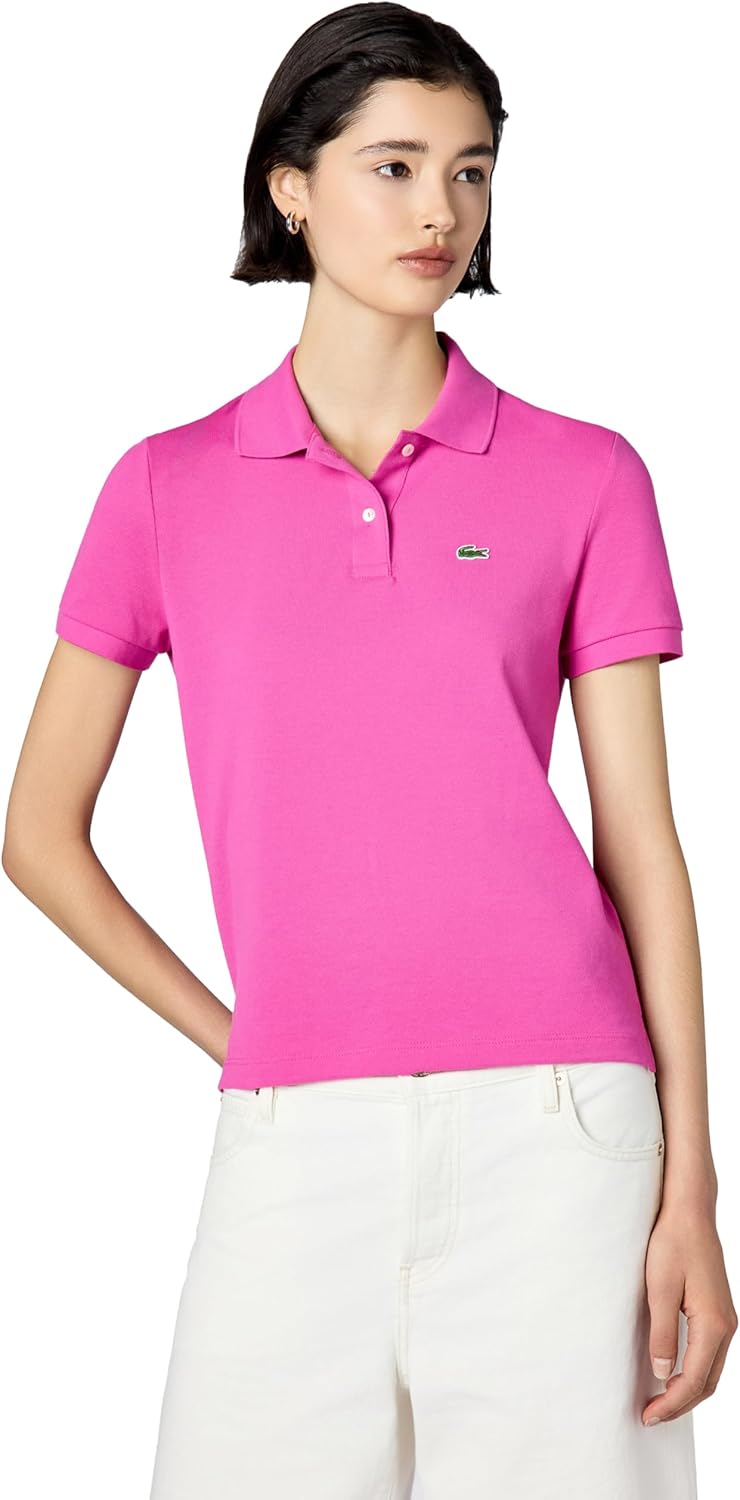 Lacoste Women's Classic Fit Short Sleeve Petit Piqué Polo