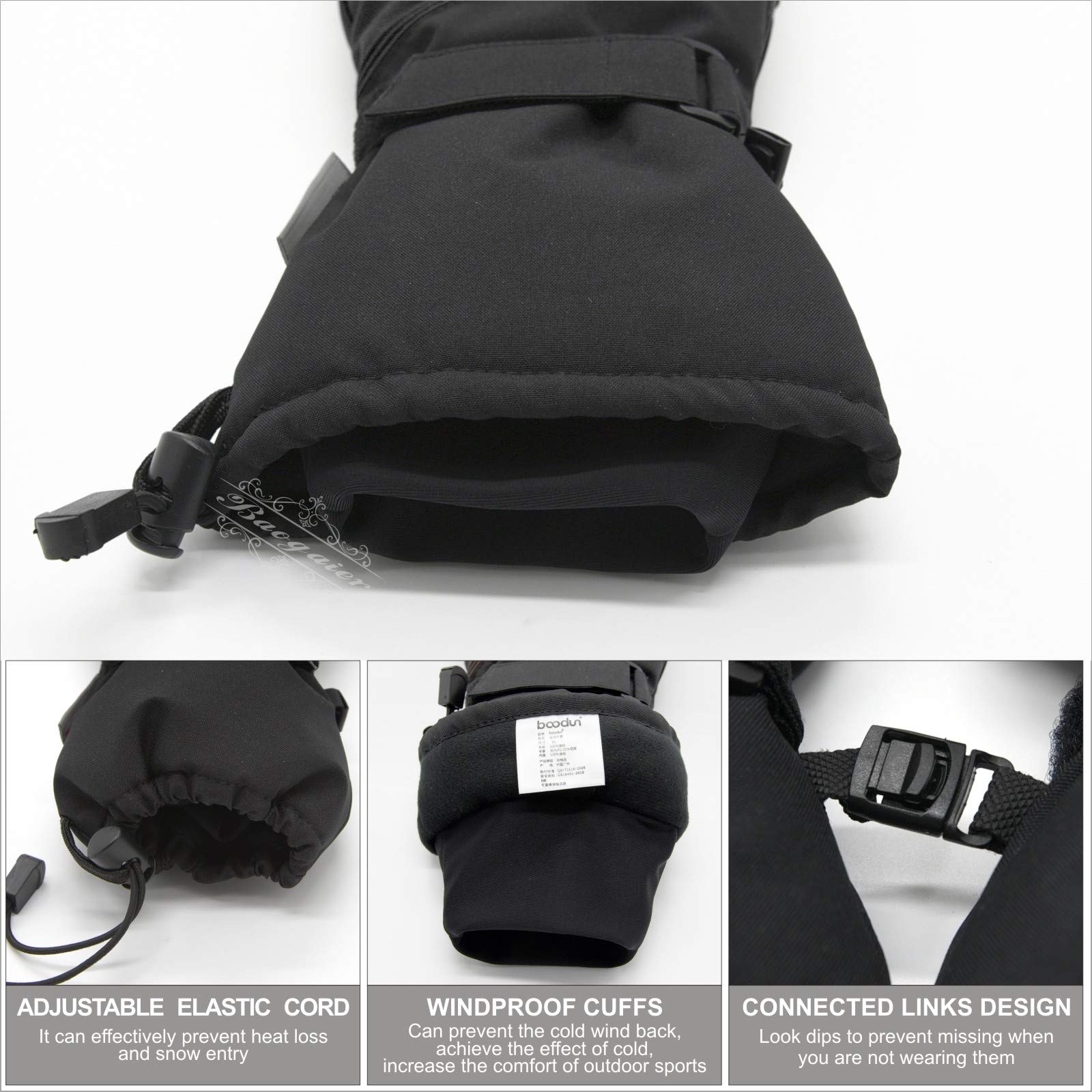 Gants De Ski D'hiver, Gants D'hiver Homme Et Femme, Ecran