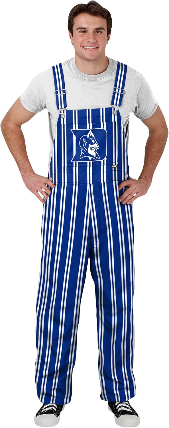 FOCO NCAA mens Ncaa College Team Logo Sideline Spirit Bib Overalls