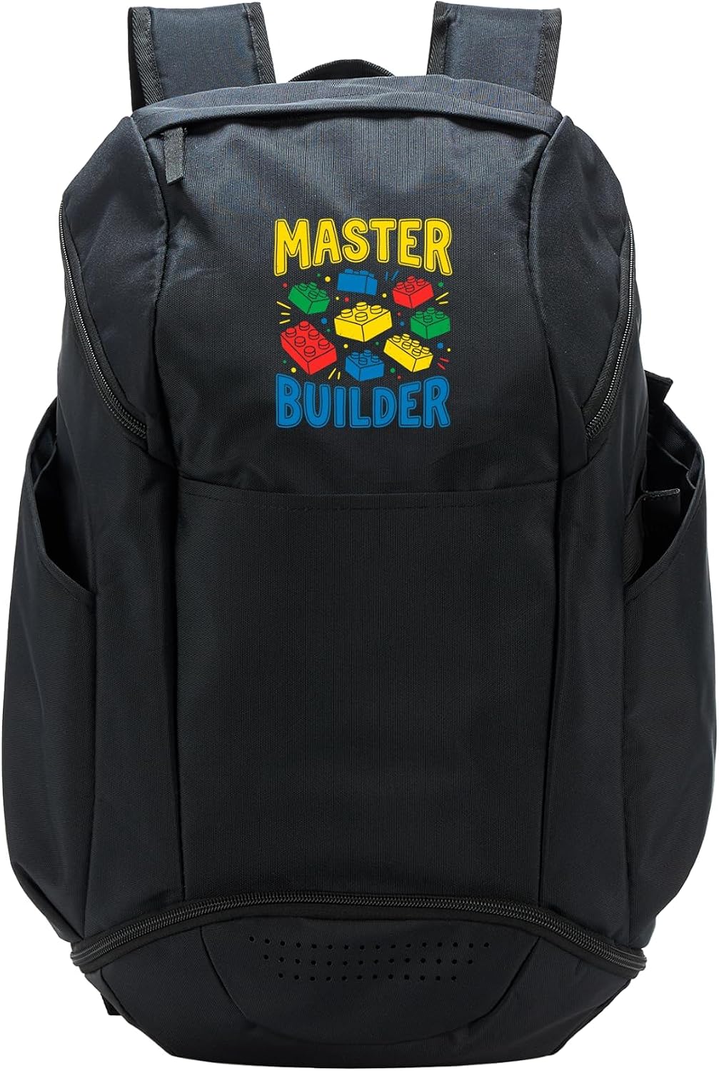Building Block Master Builder Brick Construction Fans Funny Sport Backpack