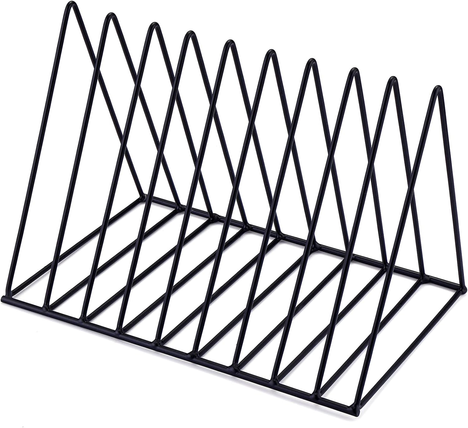 Jovivi Triangle File Holder Modern Desk Organizer Magazine File Holder