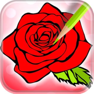 Libro de colorear rosas