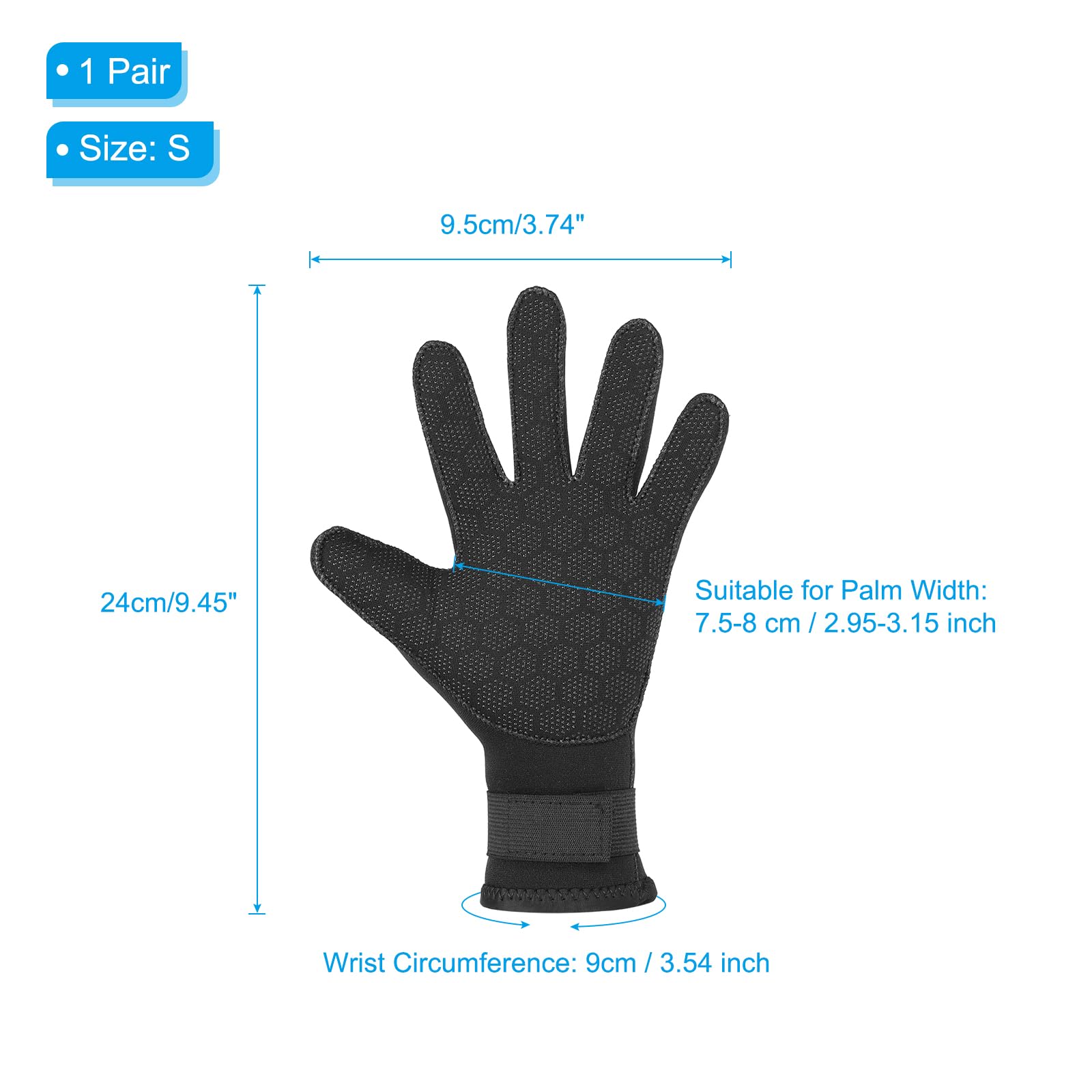 PATIKIL Neoprene Diving Gloves - Image 2