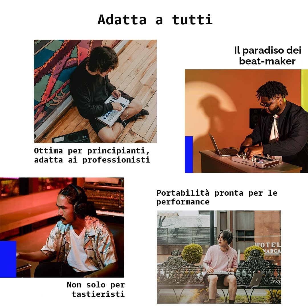 Arturia MiniLab 3 Black - Tastiera midi