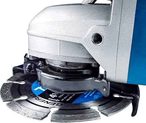 Miniatura 8 de Makita Paquete de 2 cuchillas de diamante con borde segmentado de 4.5 pulgadas para amoladoras y sierras circulares de 4.5 pulgadas - Corte de larga