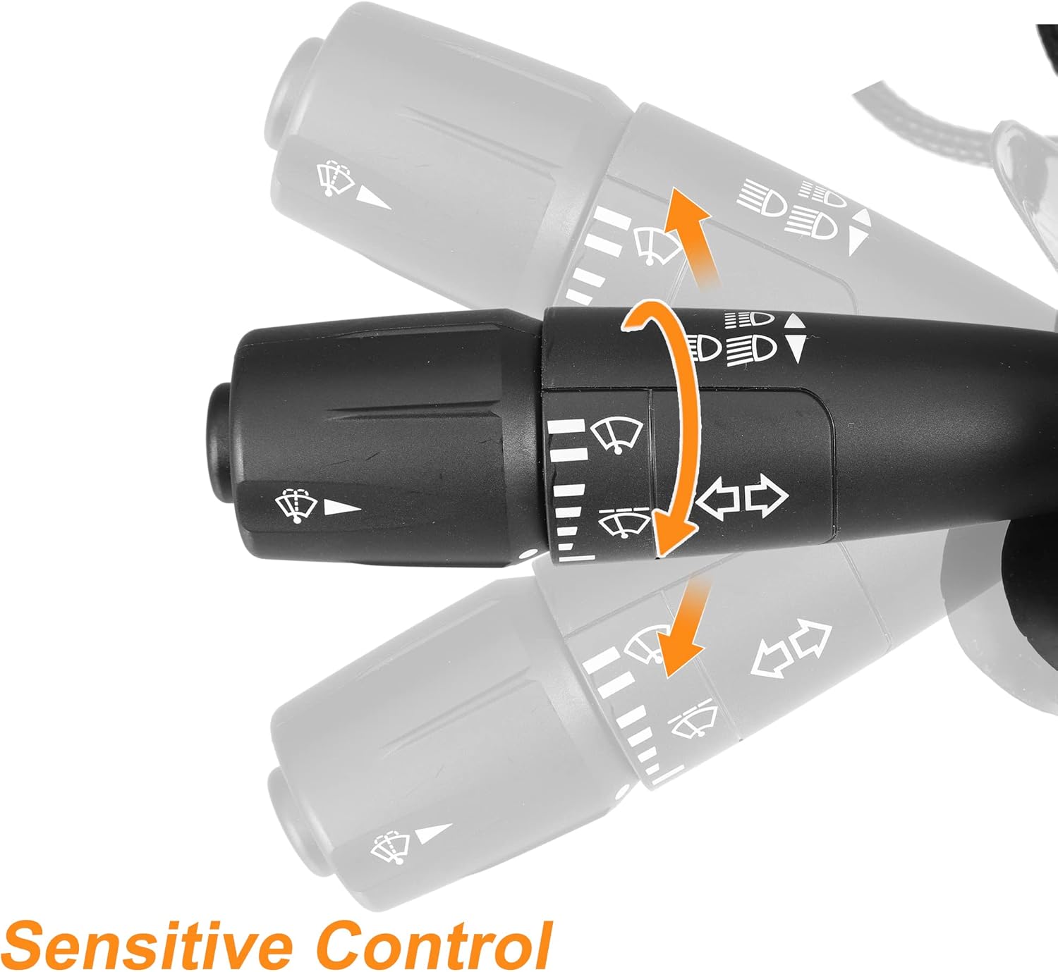 X AUTOHAUX Car Turn Signal Lighting System Sign Multifunction Combination Switch Wiper Switch for Kenworth T370 T440 T470 T660 T680 T800 T880 P27-6221 TRW480791