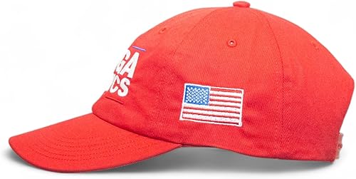 Vista 3 de Richardson USA MAGA - Sombrero duradero bordado en los Estados Unidos para que los hombres hagan que Estados Unidos vuelva a ser grande