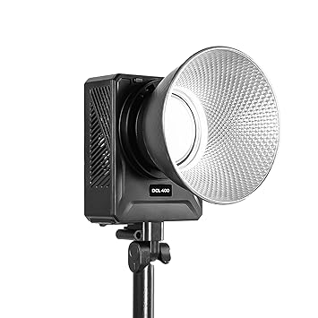 Digitek Lite (DCL 400WBC Combo) 330W Bi Color COB LED Continuous Light with Reflector & Bowens Mount, 10 Fx Effects, 0-100% Dimming, 2700K-6500K Color Temp, 26860LM, 95+ CRI, for Photo & Video Shoots