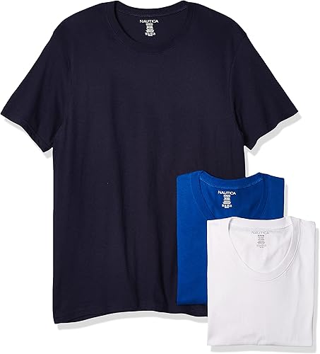 Camiseta de algodón con cuello redondo - Varios paquetes