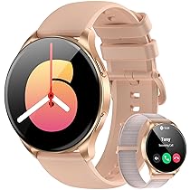 Blackview Smartwatch Donna Uomo, Orologio Smartwatch Uomo Fitness con Chiamate Bluetooth con 1.43′ HD AMOLED, 112+ Sportive, SpO2, Monitoraggio del Sonno, Cardiofrequenzimetro per Android IOS