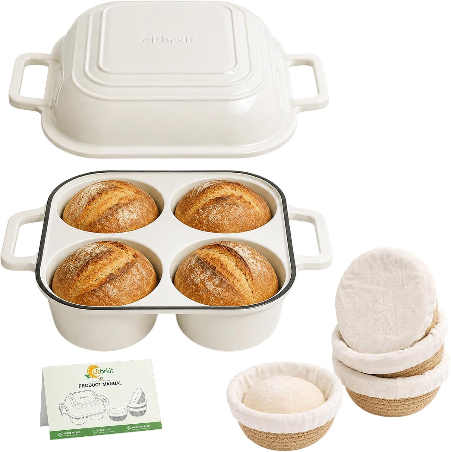 CITBRKIT Sourdough Dutch Oven