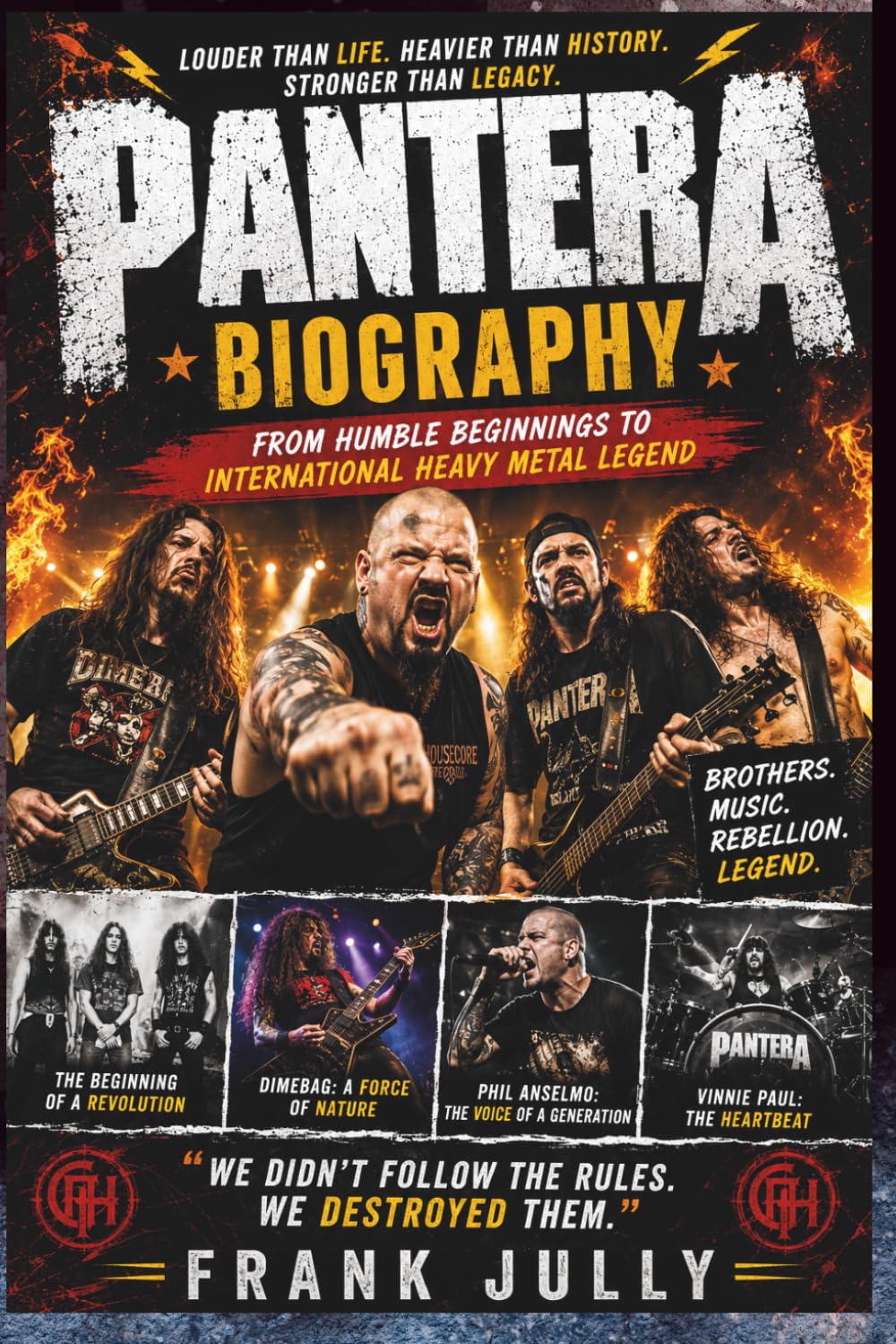 PANTERA BIOGRAPHY: From Humble Beginnings to International Heavy Metal Legend