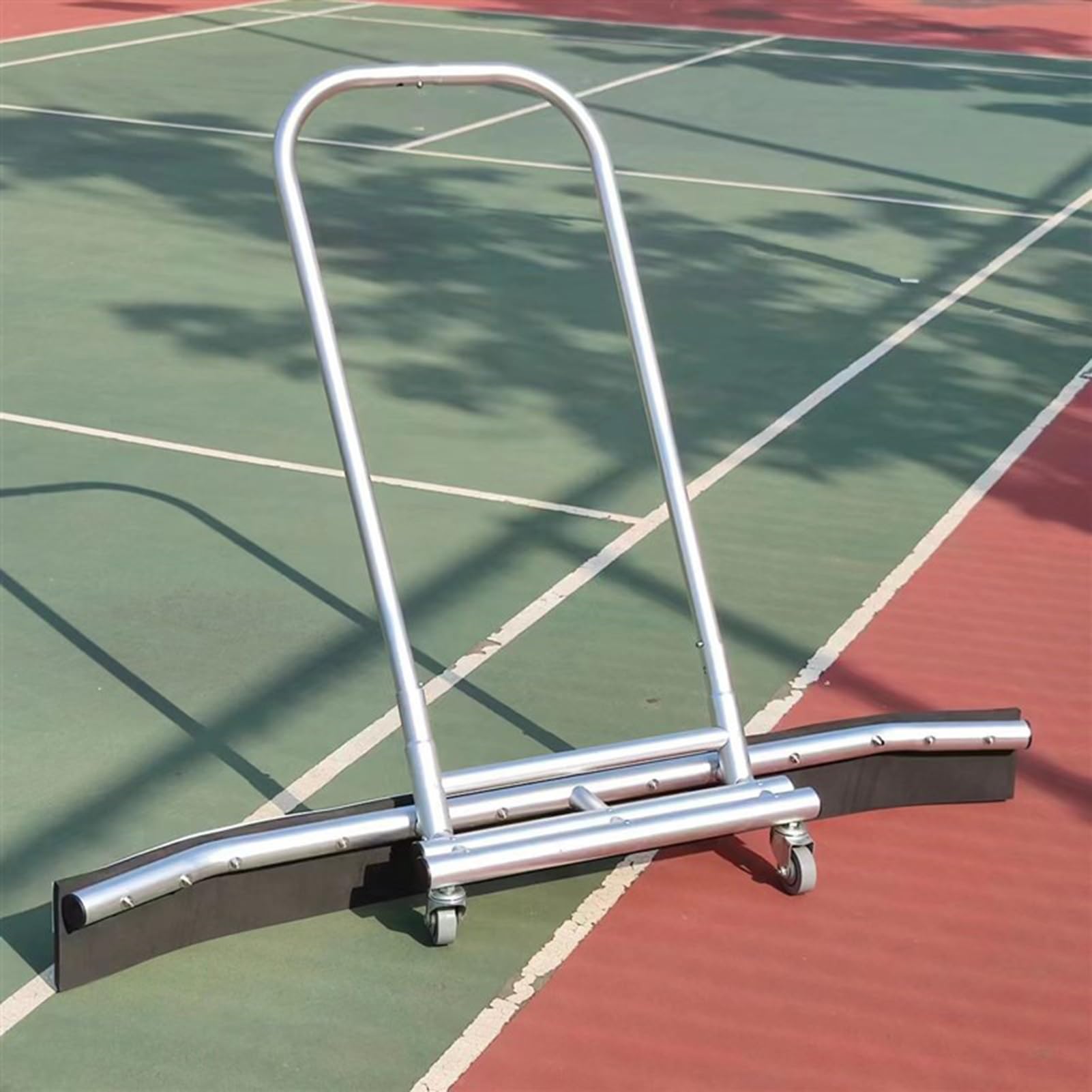 Ściągaczka wodna do boisk sportowych, narzędzie do pchania wody ze stopu aluminium z paskiem samoprzylepnym, idealna do centrów handlowych, parkingów i stadionów