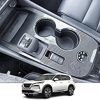 Vista 9 de Kakash Accesorios interiores personalizados para Nissan Rogue 2021 2022 2023, cubierta de salida de aire acondicionado ABS, cubierta de marco