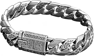 Pure Silver Bracelet For Men Picks collage image 4
