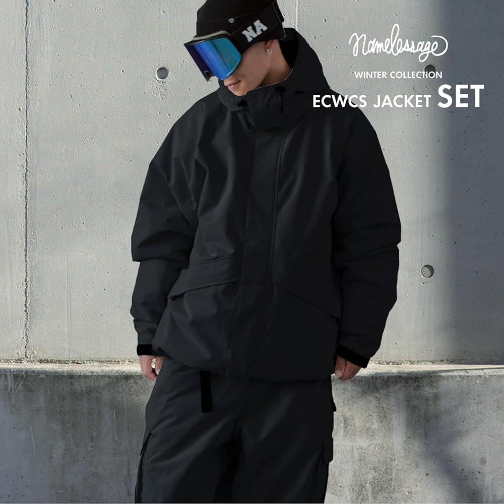 スノーボード namelessage NS-43 ECWCS JACKET SET XXL Amazon.co.jp: Namelessage NS-43 Snowboarding Wear, Top and Bottom