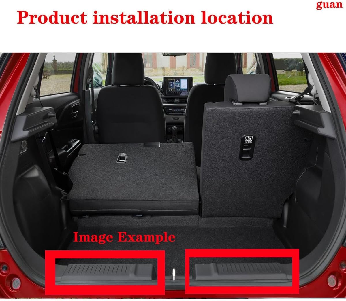Car Trunk Guard Decorative Panel Black for Fronx 2024-2025