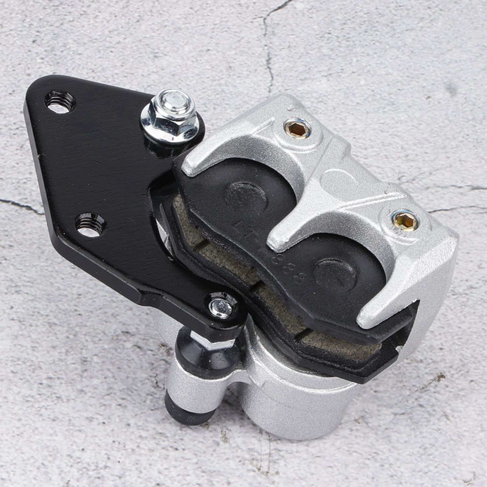 Étrier de Frein Arrière de Moto, Assemblée arrière d'étrier de Frein pour la Moteur de Moto 100-125, étrier de Frein Hydraulique Arrière en Alliage d'aluminium