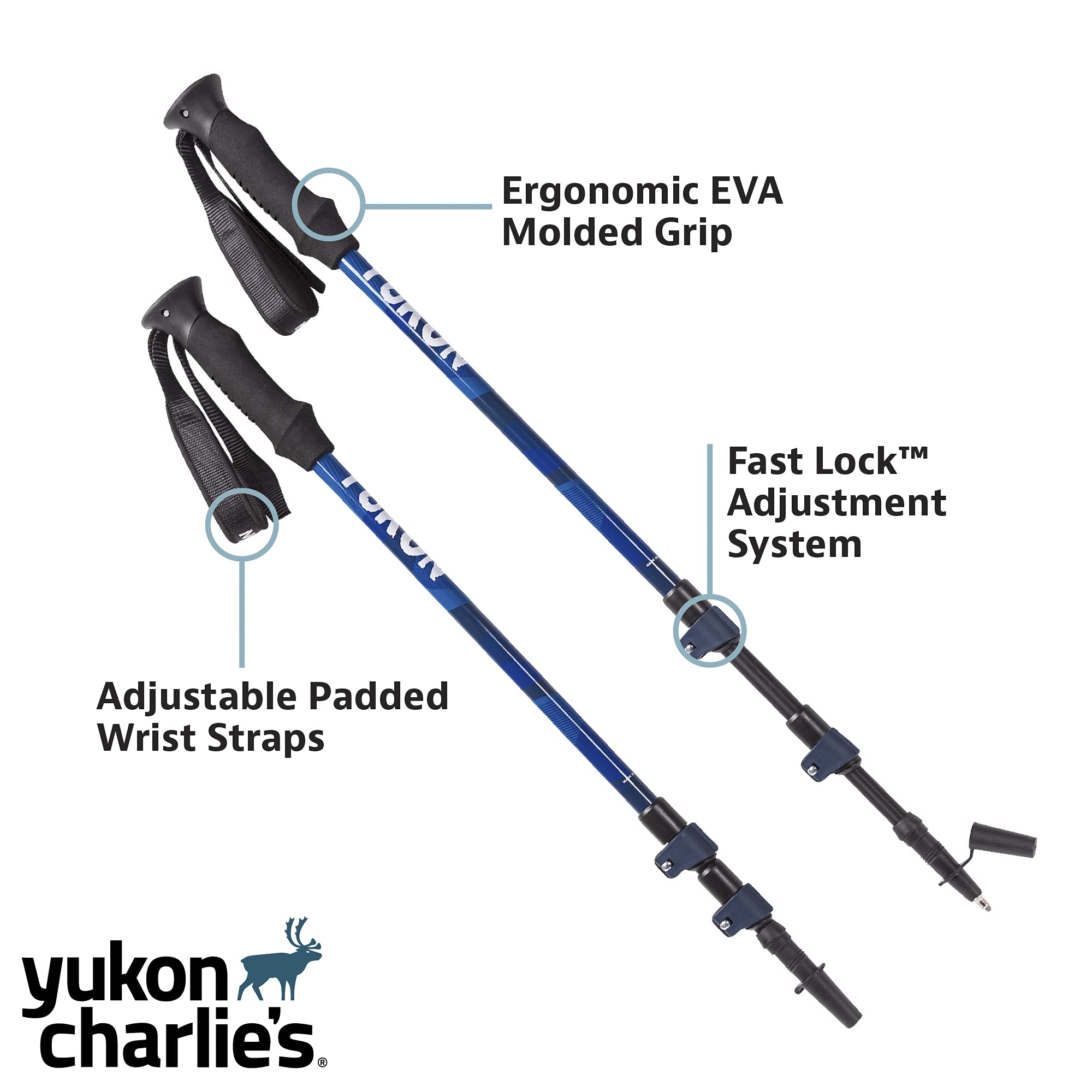 Yukon Bastones de Senderismo avanzados