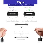 Replacement USB Type C Charge Cord Charging Cable for PS5, Xbox Series S/X and Xbox Elite Controller Series 2 Charging Cable (6.6 FT)