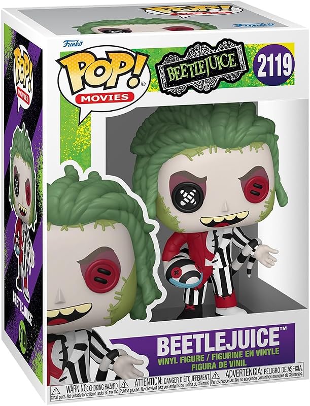 Figura Funko Pop Beetlejuice en Amazon