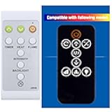 Replacement Remote Control Compatible for Paramount Fitness EF-WM410 W914-36F W914-48FT EF-WM411 EF-WM407 EF-WM395 Home Electric Fireplace Heater,with Oversized Buttons