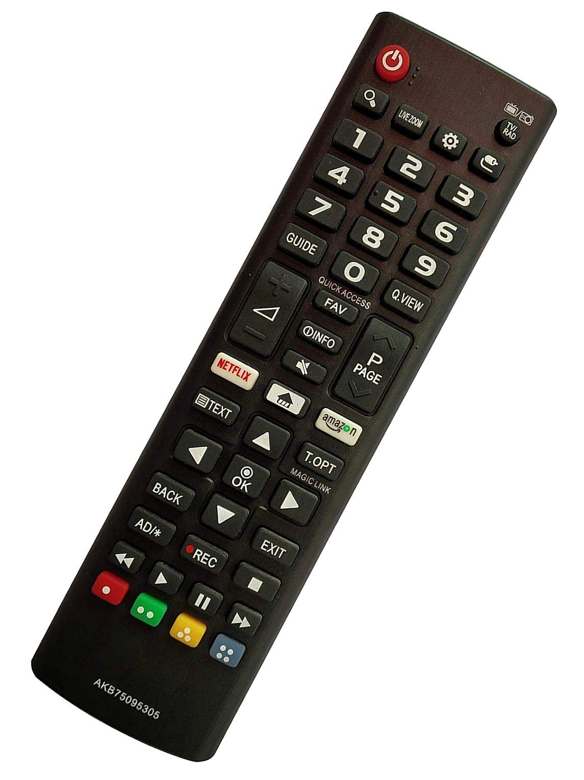 Wincase® Universal Remote Control for LG LED LCD Smart HD TV with Amazon Netflix Functions,Black (B082FLPVM9) Amazon Price History, Amazon Price Tracker