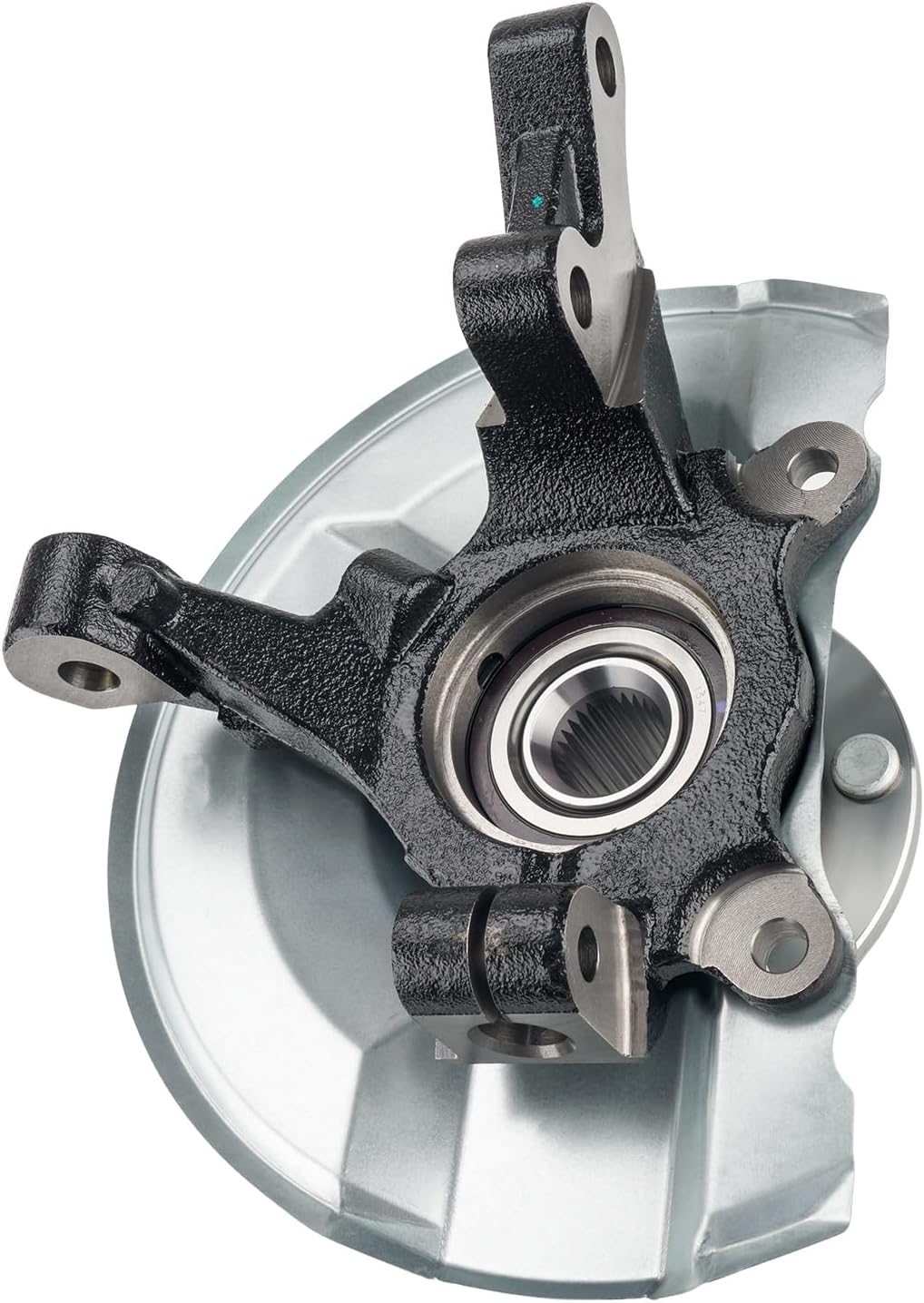 KAX 2PCS Front Steering Knuckle & Wheel Bearing Hub Assembly Fit for Jeep Patriot 2007-2017, Jeep Compass 2007-2017, Dodge Caliber 2007-2012, Passenger and Driver Side Replaces 698-410, 698-411