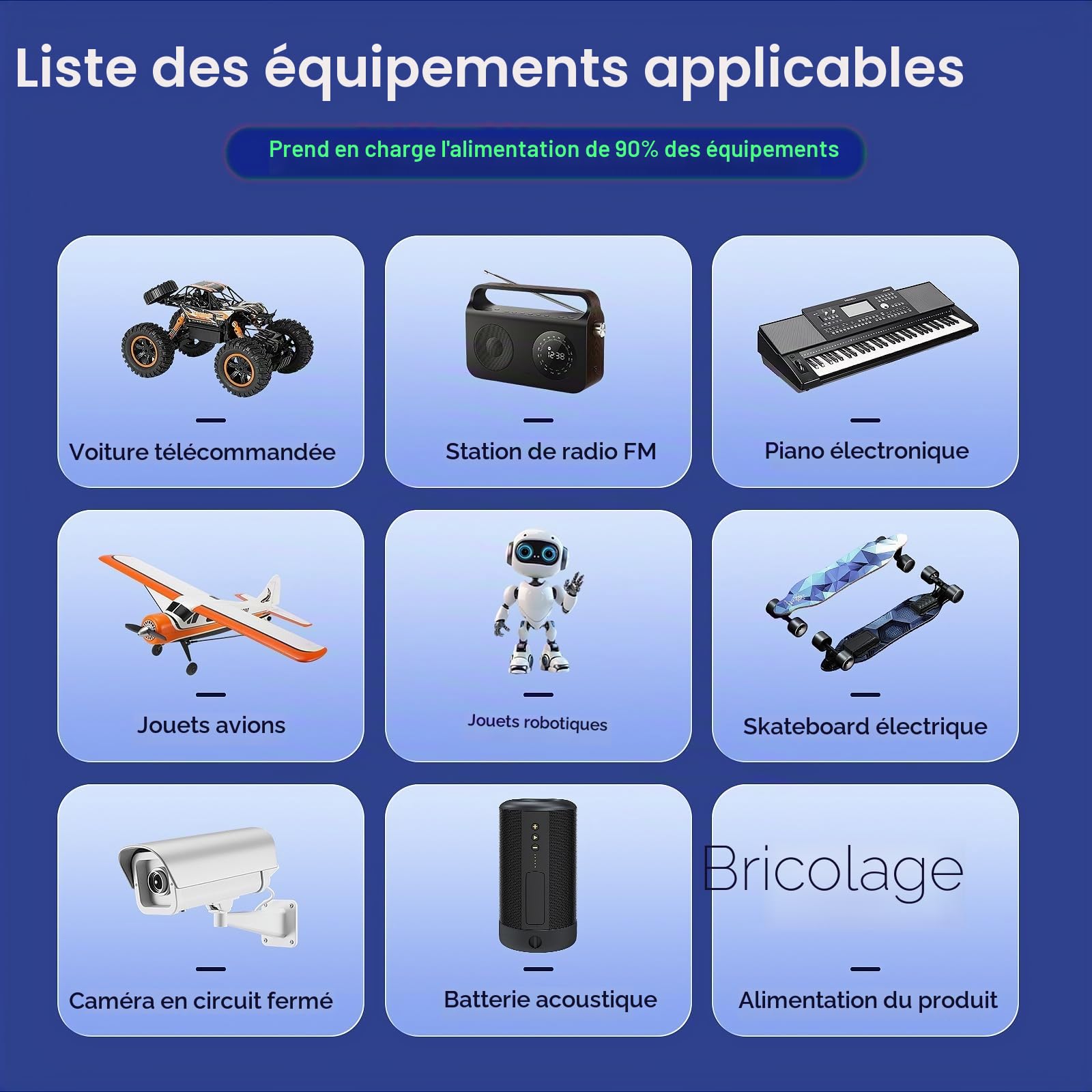 CITYORK Batterie lithium-ion rechargeable 12 V CC 5600 mAh pour caméras de vidéosurveillance, caméscopes, lecteurs MP3, bandes LED et plus encore