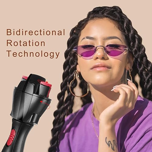 Miniatura 7 de Trenzador automático de cabello con 800 piezas de mini bandas de goma y peine de cola, máquina electrónica para trenzar el cabello, herramienta de