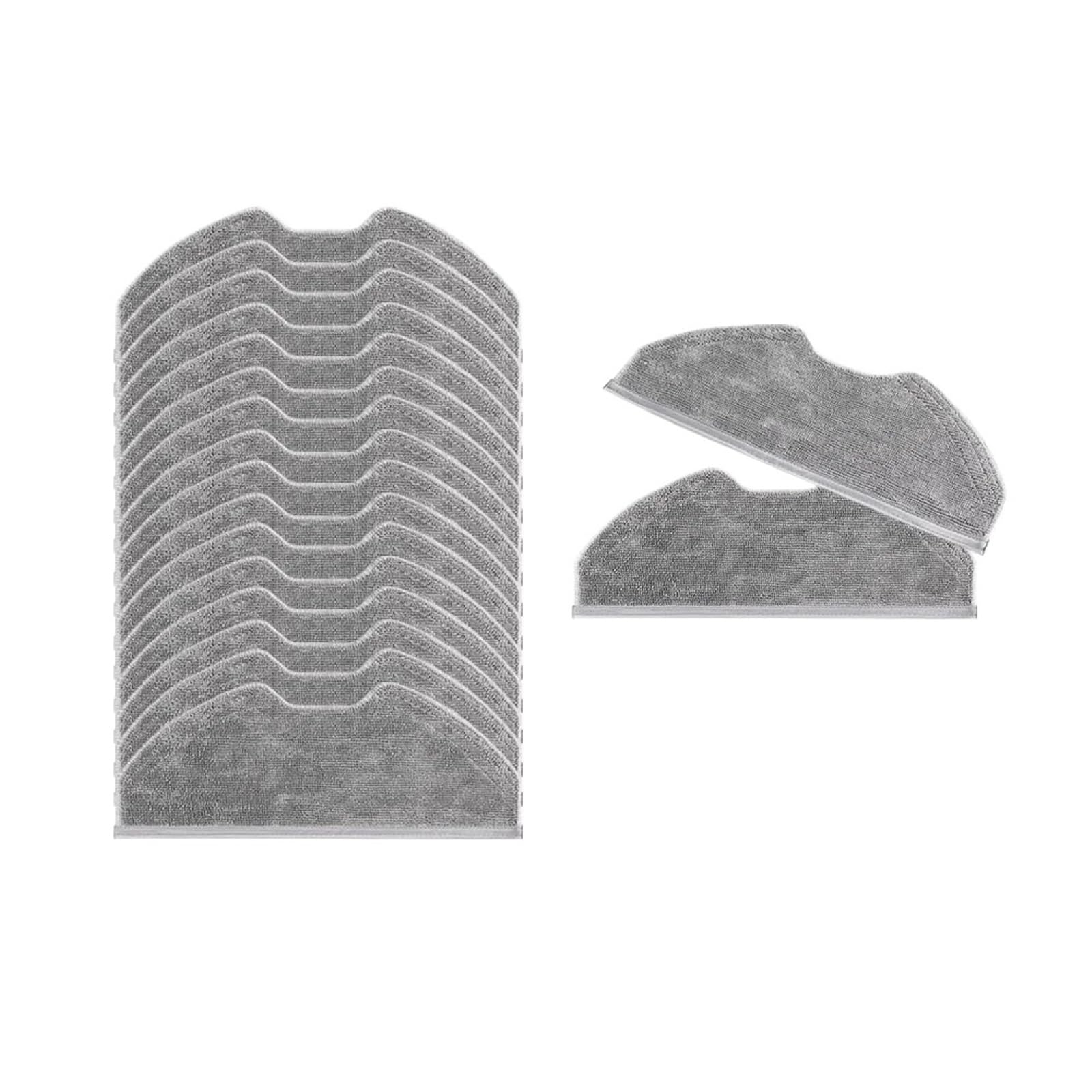 Almohadillas For Fregona, Compatibles Con Eufy, X8 Pro, Accesorios For Robot Aspirador, Paños De Fregona For Barrer En Seco Y Húmedo, Pieza De Repuesto For Fregona De Suelo Lavable(50 pcs)