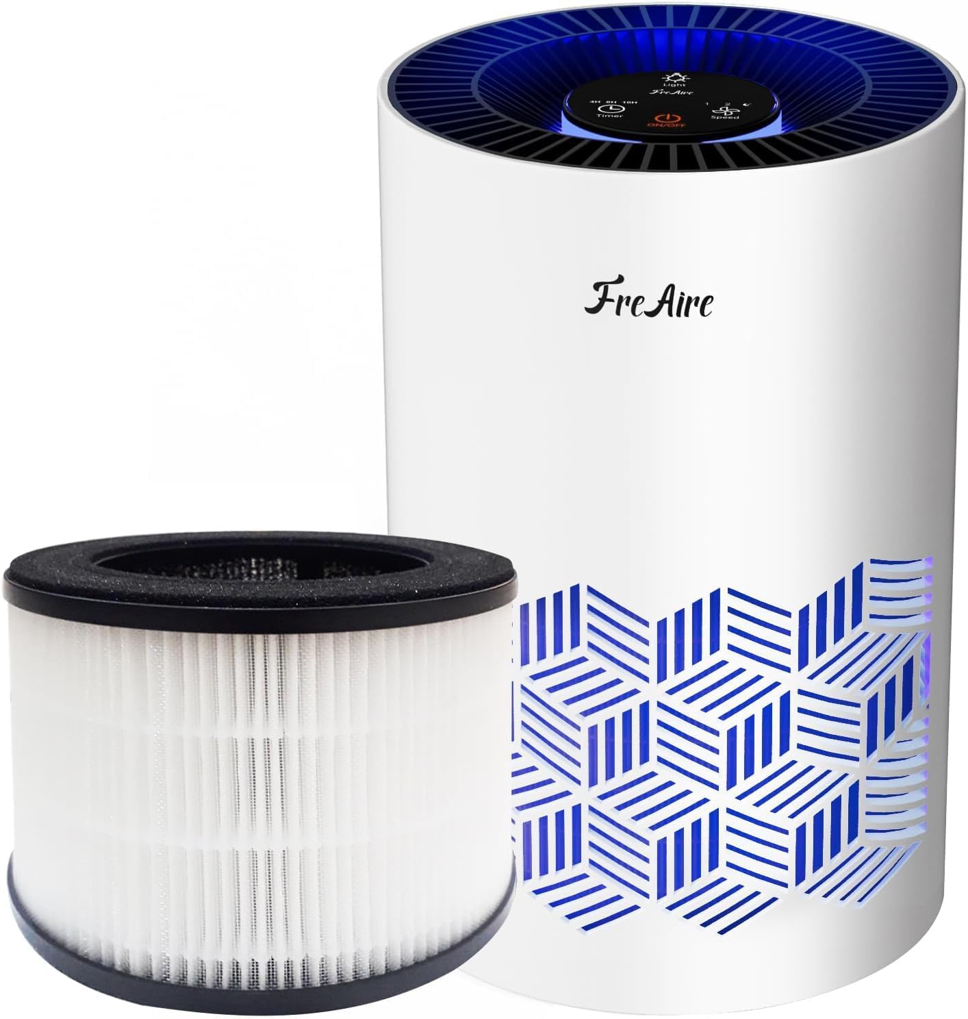 FreAire Air Purifiers for Home, HEPA Air Purifier with RGB