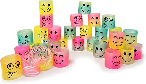 Miniatura 8 de 4E's Novelty 108 juguetes que brillan en la oscuridad, 36 bolas rebotantes, 36 resortes helicoidales, 36 manos adhesivas, recuerdos de fiesta a